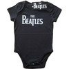 The Beatles 'Drop T Logo' (Black) Baby Grow