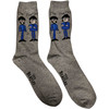 The Beatles 'Cartoon Standing' (Grey) Womens Socks (One Size = UK 4-7)