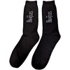 The Beatles 'Drop T Logo Vertical' (Black) Womens Socks (One Size = UK 4-7)