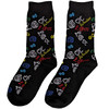 The Beatles 'Love' (Dark Blue) Womens Socks (One Size = UK 4-7)