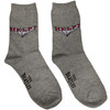 The Beatles 'Help!' (Grey) Womens Socks (One Size = UK 4-7)