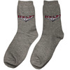 The Beatles 'Help!' (Grey) Womens Socks (One Size = UK 4-7) SIDE