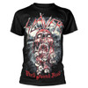 Slayer 'World Painted Blood Skull' (Black) T-Shirt