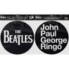 The Beatles 'Drop T Logo & JPGR' Turntable Slipmat Set