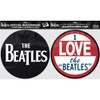 The Beatles 'Drop T Logo & Love' Turntable Slipmat Set