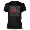 The Beatles 'Tickets & Logo' (Black) Hi-Build T-Shirt