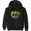 The Beatles 'Apple Logo' (Black) Pull Over Hoodie