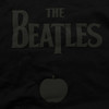 The Beatles 'Drop T Logo & Apple' (Black) Hi-Build Pull Over Hoodie