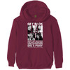 The Beatles '3 Savile Row' (Maroon) Pull Over Hoodie