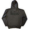 The Beatles 'Drop T Logo' (Grey) Pull Over Hoodie BACK