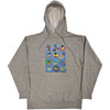 The Beatles 'Sub Montage' (Grey) Pull Over Hoodie