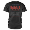 The Beatles 'American Tour 1964 BP' (Black) T-Shirt