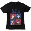 The Beatles 'Portraits' (Black) T-Shirt