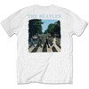 The Beatles 'Abbey Road & Logo BP' (Packaged White) T-Shirt BACK