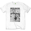 The Beatles 'Rooftop Shot' (White) T-Shirt