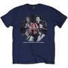 The Beatles 'Budokan Octagon' (Navy) T-Shirt