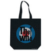 The Who 'Target' (Black) Tote Bag Back