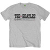 The Beatles 'Budokan Set List BP' (Grey) T-Shirt