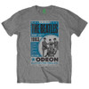 The Beatles 'Odeon Poster' (Grey) T-Shirt