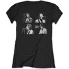 The Beatles 'Live in Japan' (Black) Womens Fitted T-Shirt BACK