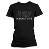 The Beatles 'On Apple' (Black) Womens Fitted T-Shirt