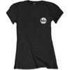 The Beatles 'Washington Coliseum' (Black) Womens Fitted T-Shirt