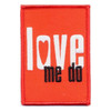 The Beatles 'Love me do' (Iron On) Patch