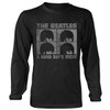 The Beatles 'Hard Days Night Eco' (Black) Long Sleeve Shirt
