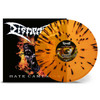 Dismember 'Hate Campaign' LP Transparent Orange Black Splatter Vinyl