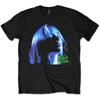 Billie Eilish 'Neon Shadow Blue' (Black) T-Shirt