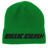 Billie Eilish 'Blohsh' Beanie Hat & Glove Set BACK