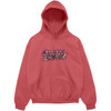 Billie Eilish 'Silhouettes' (Red) Pull Over Hoodie
