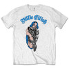 Billie Eilish 'Bling Glitter Print' (White) Kids T-Shirt