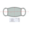 Billie Eilish 'Racer Logo & Graffiti' (Black) Face Mask