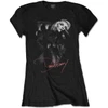 Debbie Harry 'Leather Girl' (Black) Womens Fitted T-Shirt