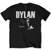 Bob Dylan 'At Piano' (Black) T-Shirt