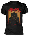 Sarcofago 'I.N.R.I Cover' (Black) T-Shirt Front