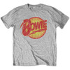 David Bowie 'Diamond Dogs Logo' (Grey) Kids T-Shirt
