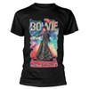 David Bowie 'Moonage 11 Fade Glitter Print' (Black) T-Shirt