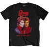 David Bowie 'New York City' (Black) T-Shirt