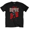 David Bowie 'Red Sax' (Black) T-Shirt