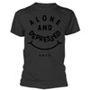 Bring Me The Horizon 'Alone & Depressed' (Grey) T-Shirt