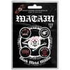Watain 'Black Metal Militia' Button Badge Pack