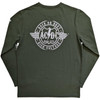 AC/DC 'Rock Or Bust' (Green) Long Sleeve Shirt BACK