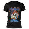 Def Leppard 'Pyro World Tour' (Black) T-Shirt