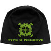 Type O Negative 'Gear Logo' (Black) Beanie Hat