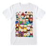 South Park 'Town Group' (White) T-Shirt