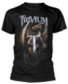 Trivium 'Perched Dragon' (Black) T-Shirt Front