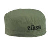 The Clash 'Star Logo' (Green) Military Cap BACK