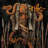 Nile 'Black Seeds Of Vengeance' LP Orange Krush with Black Ice Spinners Halloween Orange Silver Red  Splatter Vinyl